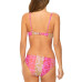 Juniors' Shine On Convertible One-Shoulder Bikini Top & Sunday Ruched-Side Bikini Bottoms