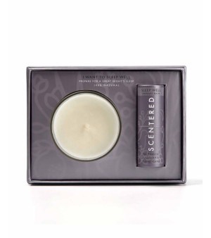 Scentered, 2-Pc. I Want To Sleep Well Balm & Candle Gift Set