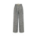 Women's Belted High Waist Pants