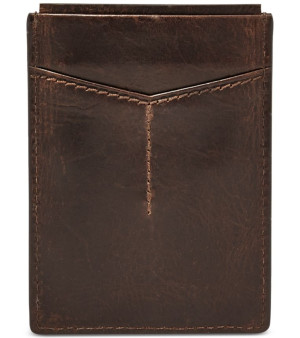 Fossil, Men's Leather Derrick RFID Card Case