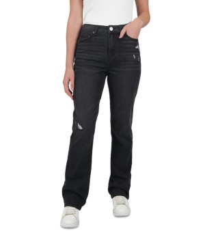 Rewash, Juniors' High-Rise Loose Bootcut Jeans