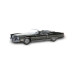1/64 1972 Cadillac Eldorado Fleetwood Convertible Black Bandit Series