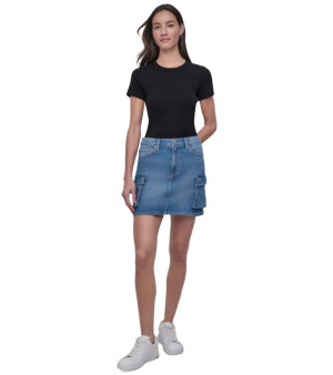 DKNY Jeans, Women's Denim Cargo Mini Skirt