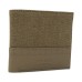 Canvas Olive Leather Wallet