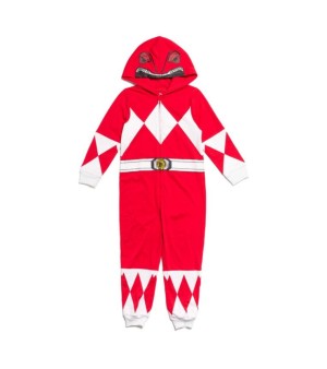 Power Rangers, Zip Up Cosplay Coverall Toddler to Big Kid