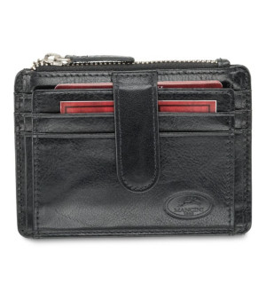 Mancini, Men's Equestrian2 Collection RFID Secure Card Case and Coin Pocket