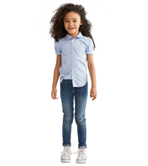 Polo Ralph Lauren, Toddler and Little Girls Aubrie Denim Leggings