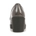 Color: Grey Faux Patent
