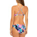 Juniors' Moonshadow Printed Bikini Top & Tied Bottoms