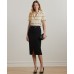 Petite Stretch Cady Pencil Skirt