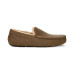 Men's Ascot Leather Plush-Lined Slipper
