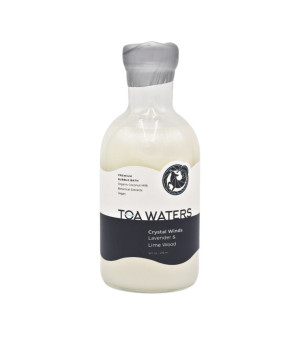 - Crystal Winds Bubble Bath - Lavender & Lime Wood