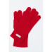 100% Cashmere Knitted Gloves(Black, One Size)