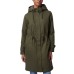 Juniors Long Hooded Parka Coat