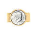 Men's 1964 First-Year-Of-Issue Silver JFK Half Dollar Coin Money Clip