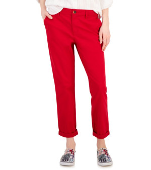 Women's TH Flex Hampton Cuffed Chino Straight-Leg Pants