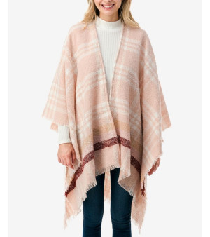 Marcus Adler, Women's Plaid Poncho