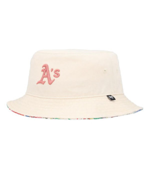 '47 Brand, 47 Brand Women's Natural Oakland Athletics Pollinator Bucket Hat