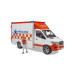 1/16 Mercedes-Benz Sprinter Ambulance with Driver by Mercedes-Benz Sprinter Autotransporter with Roadster by