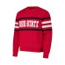 '47 Men's Scarlet Ohio State Buckeyes Coaches Collection Pullover Sweatshirt