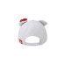 3D Bow & Ears Women s White Traditional Adjustable Hat