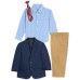Baby Boys 4-Pc. Jacket, Shirt, Pants & Necktie Set