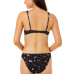 Juniors' Floral-Print Scoop-Neck Bralette Bikini Top & V-Front Hipster Bottoms