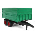 1/16 Green Welger Tandem Axle Trailer