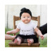Baby Girls Baby Turban - Black
