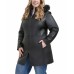 Plus Size Greta Leather Parka Coat