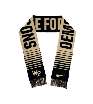 Nike, Men's and Women's Wake Forest Demon Deacons Rivalry Local Verbiage Scarf