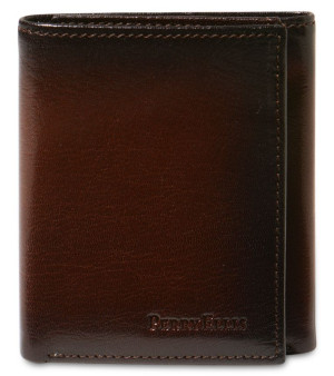 Perry Ellis Portfolio, Men's Leather Michigan Slim Ombre Trifold Wallet