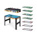 12-in-1 Combo Game Table Set with Foosball Air Hockey Pool Chess and Ping Pong