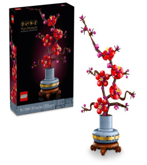 LEGO®, Icons Plum Blossom Flower Décor Display Set for Office Décor 10369 Building Set, 327 Pieces
