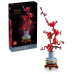 Icons Plum Blossom Flower Décor Display Set for Office Décor 10369 Building Set, 327 Pieces