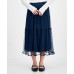 Petite Tulle Midi Skirt