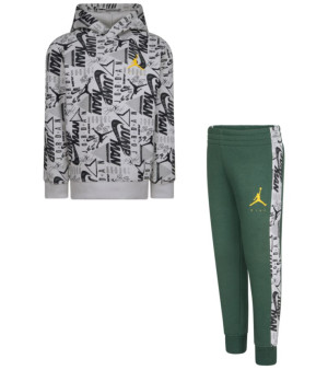 Jordan, Toddler Jumpman and Nike All-Over Print, 2-Piece Set