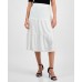 Anne Klein Women's Pull-On Tiered Midi Skirt