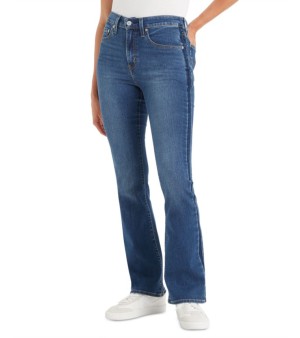 Levi's, 725 High-Waist Classic Stretch Bootcut Jeans