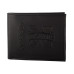 Men's Black Nebraska Huskers Hybrid Bi-Fold Wallet