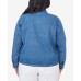 Plus Size Classic Fit Denim Jacket
