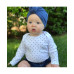 Baby Girls Baby Turban - Navy