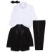 Baby Boys Tuxedo Suit, Shirt and Bowtie, 4 Piece Set