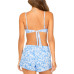 Juniors' Pisces Bikini Top & Swim Shorts