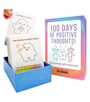 Quokka, 100 Affirmation Cards for Kids - Meditation Cards for Mental Health