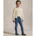 Toddler and Little Girls High-Rise Skinny Fit Stretch Jeans