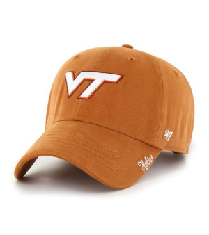 '47 Brand, 47 Brand Women's Burnt Orange Virginia Tech Hokies Miata Clean Up Adjustable Hat