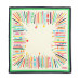 Art Supplies Silk Bandana Scarf