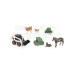 1/32 Bobcat Hobby Set with Skid Loader, Animals, Square Bales & Fence