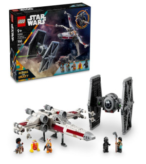 LEGO®, Star Wars TIE Fighter X-Wing Mash-up Kids Building Set  75393, 1063 Pieces